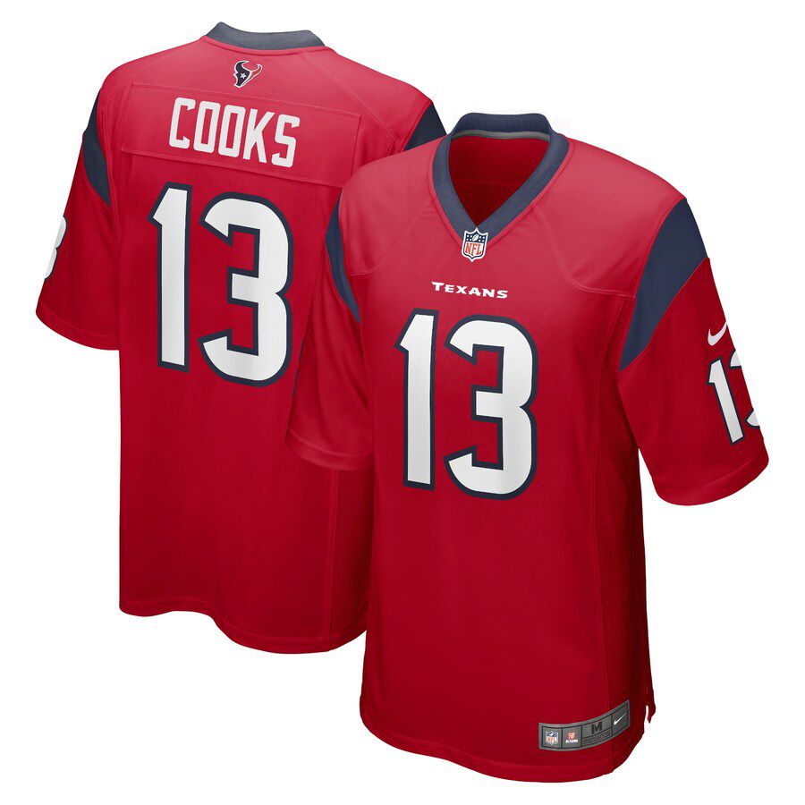 Men Houston Texans #13 Brandin Cooks Nike Red Game NFL Jersey->houston texans->NFL Jersey
